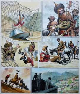 Lawrence, Don | Lawrence, Don - Originele pagina in kleur - Trigië - The Alien Dust - (1969) | Catawiki