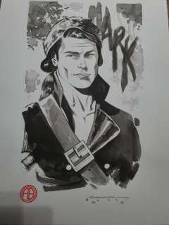 Alessandro Bocci | Il Comandante Mark, Impulse - Il Comandante Mark disegno originale A.Bocci | Catawiki