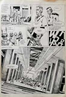 Attilio Micheluzzi | Messaggero dei Ragazzi n. 4 - A. Micheluzzi - Tavola originale "La CittÃ  Nascosta" - Page volante - Exemplaire unique - (1980) | Catawiki