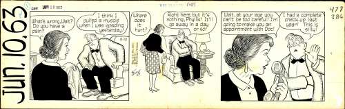 Frank King | King – GASOLINE ALLEY, Daily (06/10/1963) | Russ Cochran