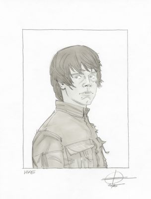 Renaud Roche | Les Guerres de Lucas – Dessin original – R36 | Galerie Barbier