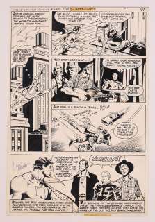 Original Art for World’s Finest (1941) Issue 267, Page 41 (Story Page 3) by Don Newton and Bob Smith | mycomicshop.com