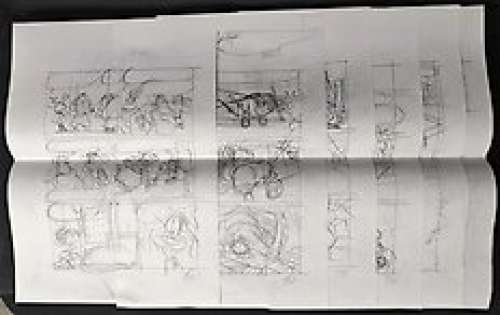 Stefano Turconi - Topolino # 2883 - Stefano Turconi - 6x bozze preparatorie in sequenza "Scuola di Volo" - Page volante - Exemplaire unique - (2011)