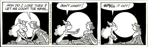 Browne - HAGAR THE HORRIBLE, Daily (12/03/1988) | Russ Cochran