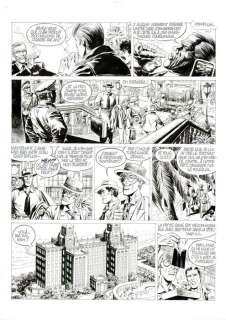 Mitton, Jean-Yves | Mitton, Jean-Yves - Originele pagina - Bloed en Stilte 7 - Het tiende grote Arcanum - (1993) | Catawiki