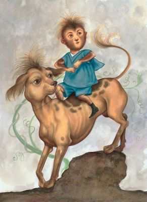 Anita Kunz | The Hirsute Boy, 2011 | Philippe Labaune Gallery