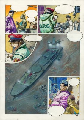 Tanino Liberatore | Planche originale 17 de Ranxerox 3. Amen ! | Galerie Barbier