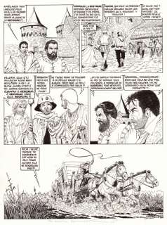 Dermaut (François) - Les Chemins de Malefosse, planche n°45 Ã  l‘e…