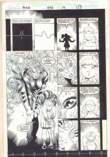 Liam Sharp, Robin Riggs - Incredible Hulk #426 P.17 - Surreal Betty As a Child - 1995