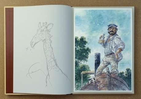 Hermann | Retour au Congo + ex-libris + dédicace - Signé et numéroté - C - TL - Cartonné - (2013) | Catawiki