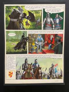 Jeronaton | Jeronaton - Planche originale couleur - Theodora T1 - Les Mongols - (1989) | Catawiki