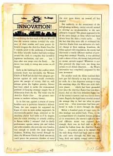 INNOVATION!, WEIRD FANTASY #14, 1 Pg. Text Story (Jul-Aug 1952) NO RESERVE! | Russ Cochran