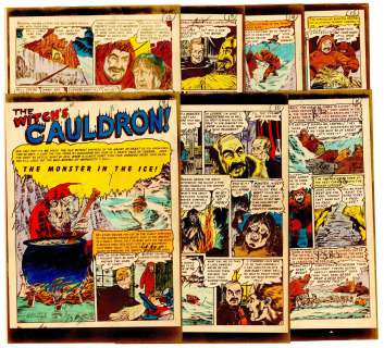 Ingels - THE MONSTER IN THE ICE!, VAULT OF HORROR #22, 7 Pg SP Story (1952) | Russ Cochran