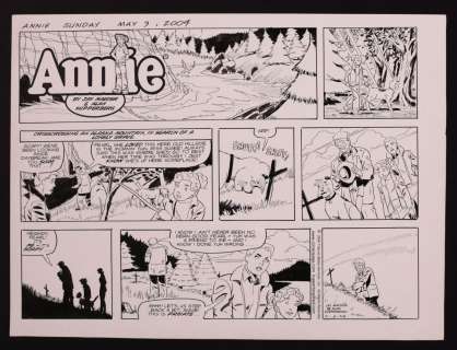 Original Art for the Annie Comic Strip (May 9th, 2004) by Alan Kupperberg | mycomicshop.com