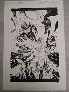 Carlos D’anda | Outsiders 24 - Carlos D’Anda - Splash Page da Outsiders n. 24 - Page volante - Exemplaire unique | Catawiki