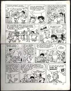 Greg | Greg - Originele pagina - Rock Derby - Défi de l’Invisible - (1960) | Catawiki