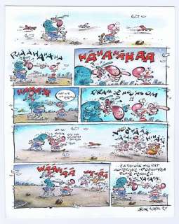 Schreurs, Eric | Original page in color  - Joop Klepzeiker 18  - Uitlachen  - (2003) | Catawiki