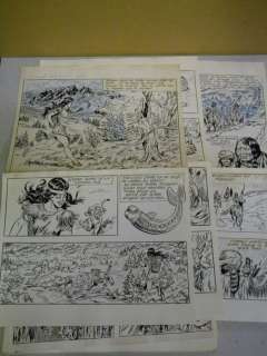 Frank Sels | Sels, Frank - Zilverpijl - 56 Originele pagina’s - Volledig verhaal - Zilverpijl 132 - Het geheime pad - Page volante - (1974) | Catawiki