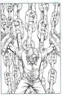 Shane Davis | Deathstroke Issue 09 Page Cover | Splash Page