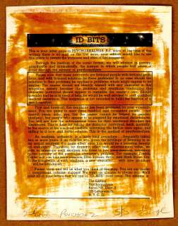 ID BITS, PSYCHOANALYSIS #2, Text Column (May-Jun 1955) | Russ Cochran