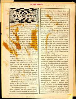 NO VARIETY, WEIRD SCIENCE #10 Text Story (Nov-Dec 1951) | Russ Cochran