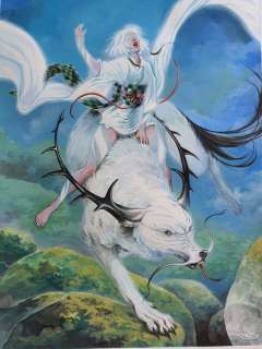 Lupattelli Carita | Lupattelli Carita Izunas, Illustration originale Aki cm 30x50 | Catawiki