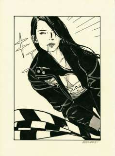 Vrancken, Bernard | Vrancken, Bernard - Dessin original - Coquine élégance - (2022) | Catawiki