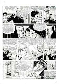 Mitton, Jean-Yves | Mitton, Jean-Yves - Originele pagina - Bloed en Stilte 7 - Het tiende grote Arcanum - (1993) | Catawiki