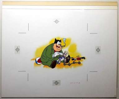 Disney Artist | Disney Colored Book Art - Doll book page 24 - Disney Pete - Original Disney Artwork - with COA - Exemplaire unique | Catawiki