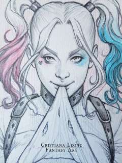 Cristiana Leone | Cristiana Leone - Harley Quinn - Wanna Play? - (2022) | Catawiki