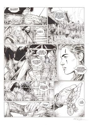 Christophe Bec | Thorgal, 2025 - La déesse d’ambre | Huberty Breyne Gallery