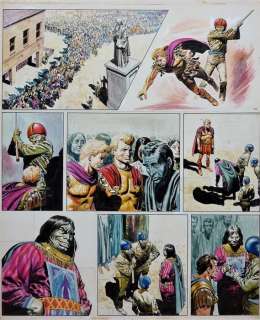 No Reserve - Lawrence, Don | No Reserve - Lawrence, Don - Originele pagina in kleur - The Trigan Empire - Stad zonder geheugen - (1969) | Catawiki