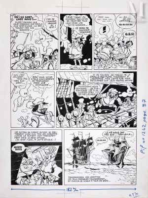 CEZARD, Jean (1924- 1977) - Lot 41 - Arthur le fantôme, L‘abordage ingrat