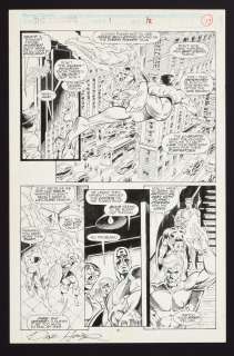Dave Hoover, Brian Garvey - Original Art from Invaders #1 (1993) Page 17 Pencils by Dave Hoover, Inks by Brian Garvey