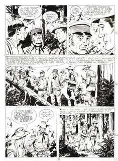 Guglielmo Letteri - | Guglielmo Letteri - 2x Tavole Originali - Tex n. 257 "La pista nel cielo" - (1982) | Catawiki