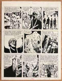 Sirius | Sirius - Planche originale - Les Timour T23 - L’Or du Gouffre - (1968) | Catawiki