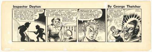 Kamen - INSPECTOR DAYTON #65 Daily Strip (1950) | Russ Cochran