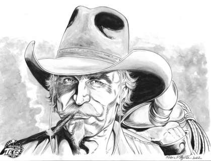 Fabio D’agata | Fabio D’Agata Kit Carson, disegno originale di Fabio D’Agata | Catawiki