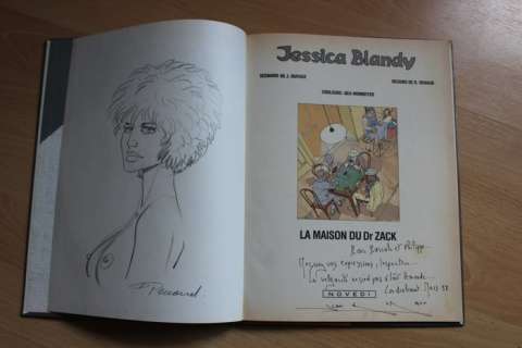 Renaud / Dufaux | Jessica Blandy T2 - La Maison du Dr Zack + dédicace - C - EO - (1987) | Catawiki