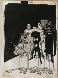 Torres, Daniel | Torres, Daniel - Original drawing - Los Ãºltimos efectos especiales de tu galaxia - (1983) | Catawiki