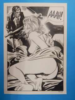 Studio Montanari | Storie Nere Gigante n. 73 - Studio Montanari - 30x Tavola Originale Vintage "Peggio delle bestie" - Page volante - Exemplaire unique - (1984) | Catawiki