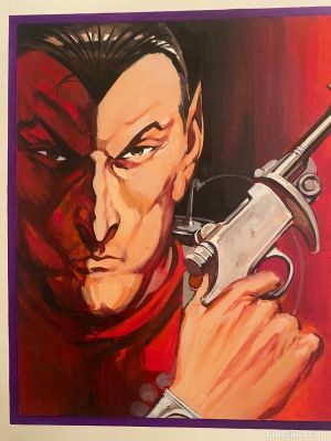 Portada original para Spider n5 taco gordo de Lopez Espi. Vértice.