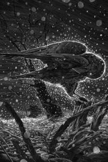 Nicolas Delort - Illustration intitulée Le Voyage d‘hiver