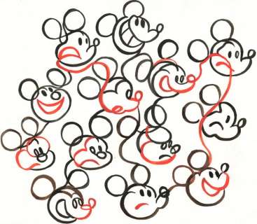 Tony Fernandez, Disney Artist | Mickey Mouse Inspired By Jackson Pollock Art - Original Painting - Tony Fernandez Signed - Acrylic Art - Original Artwork - 50 x 34 cm | Catawiki