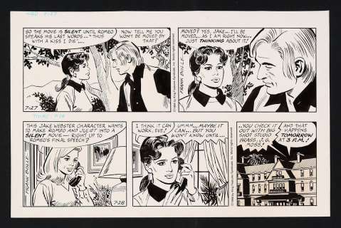 Original Art for the Heart of Julie Comic Strip (7/27/94 and 7/28/94) by Frank Bolle | mycomicshop.com