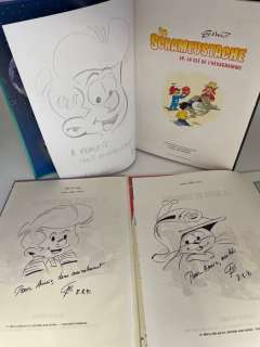 Gos & Walt | Le Scrameustache T12 + T13 + T39 - Lot de 3 albums - 2 dédicacés par Gos et 1 par Walt - RE/EO - Cartonné - (1985/2009) | Catawiki