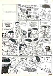 Lino Landolfi | Lino Landolfi - tavola originale "Piccolo Dente" | Catawiki