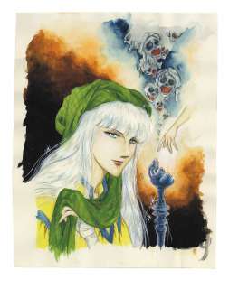 Midori Otogi Hand-Drawn Color Illustration Gin No Kami No Eranto Hyaku No Kubi No Makyuu | Mandarake (Big Web)