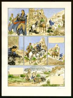 Enrico Marini - Planche originale n°29 - La Vallée sacrée - Le Scorpion