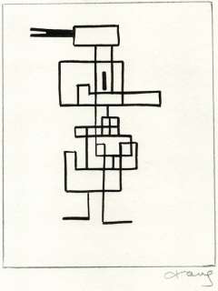 Tony Fernandez, Disney Artist | Donald Duck Inspired By Paul Klee’s Harmony of the Nordic Flora (1927) - Original Sketch - Tony Fernandez Signed - Acrylic Art - Original Artwork | Catawiki